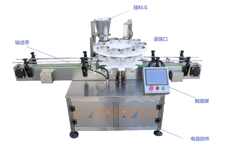 轉盤式顆粒灌裝機